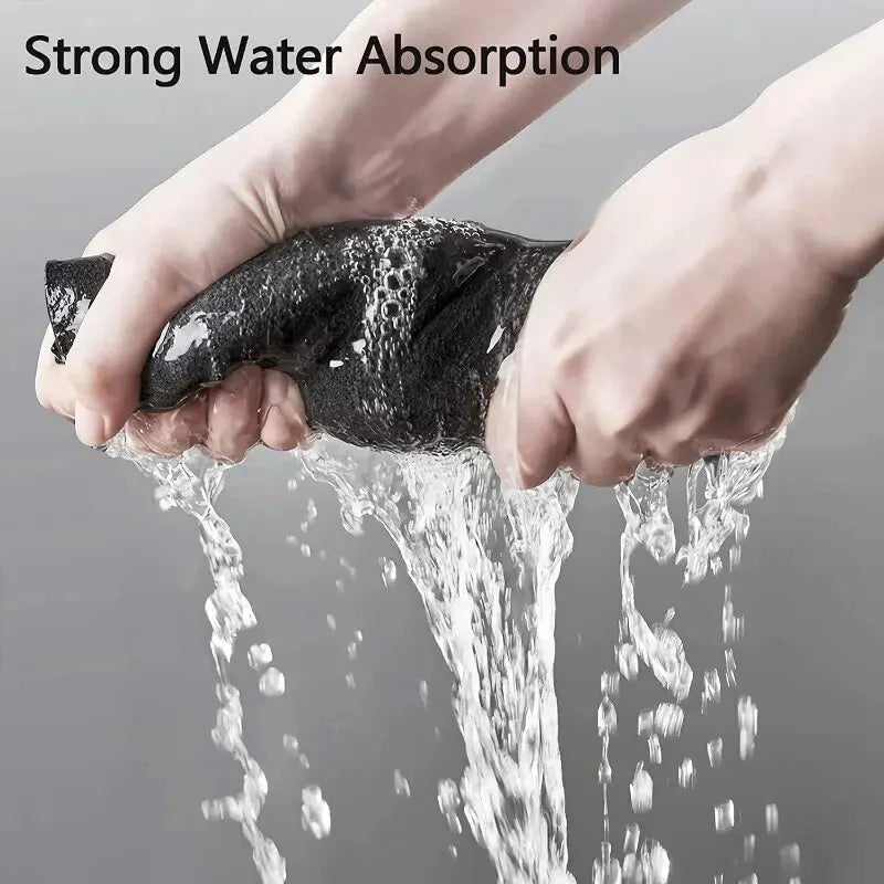 Reusable Microfiber Cleaning Cloths - Household Wipes for Glass, Mirror, Kitchen & Home - 1/3/5/10 pcs