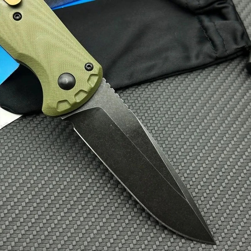 Folding Knife with G10 Handle 20.7cm Outdoor Survival & Hunting Knife