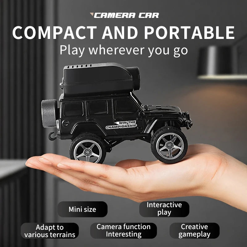 1:64 Alloy RC Off-Road Car with Camera and 2.4GHz Remote Control – Kids Gift