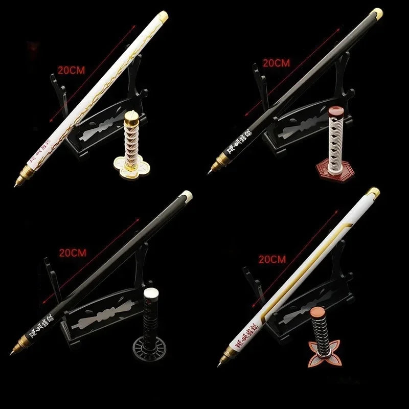 Anime Character Signature Pen with Kamado Tanjirou & Giyuu Giyuu - Children's Gift