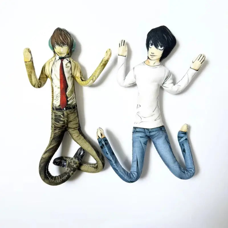 Anime Death Note L.Lawliet Cosplay Plush Doll Soft Room Decoration Halloween Mascot