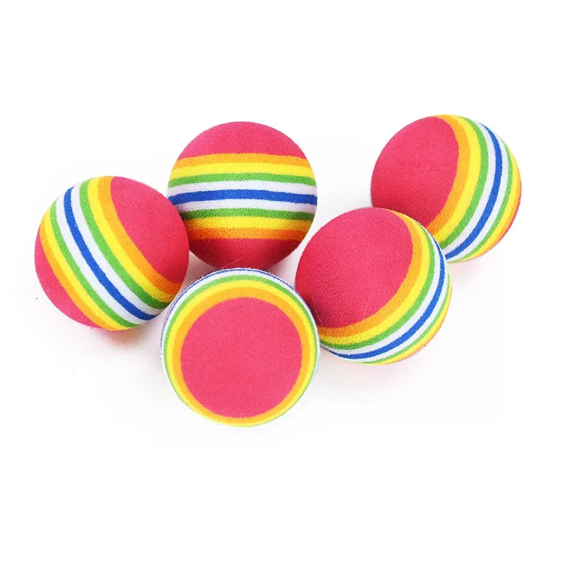 Interactive EVA Cat and Dog Toy Ball – Chew, Fetch & Teething Pet Plaything