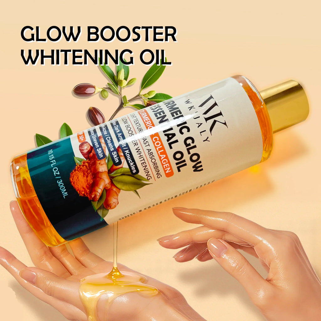Deep Moisturizing Body Oil for Dark Skin - Hydrating & Spot Reduction