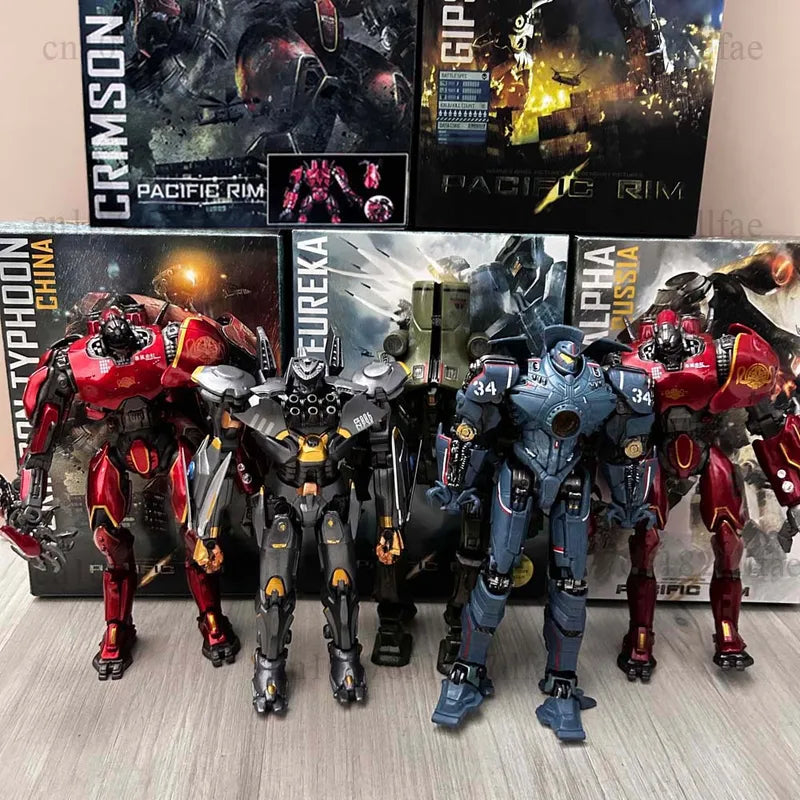 Pacific Rim Action Figure LED Light Japanese Mecha Gipsy Danger Obsidian Fury Collectible Toy