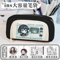 Anime Demon Slayer Pencil Bag - Kamado Tanjiro Multi-Functional Stationery Organizer