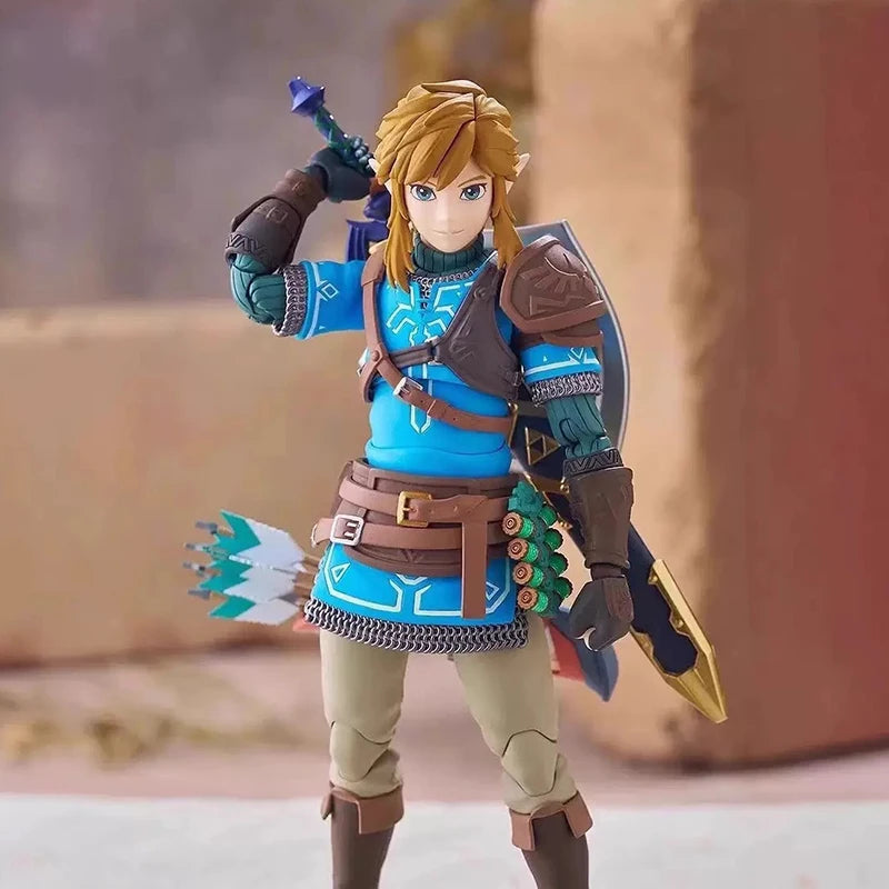 Action Figure Toy - Tears of The Kingdom Link PVC Collectible Figurine