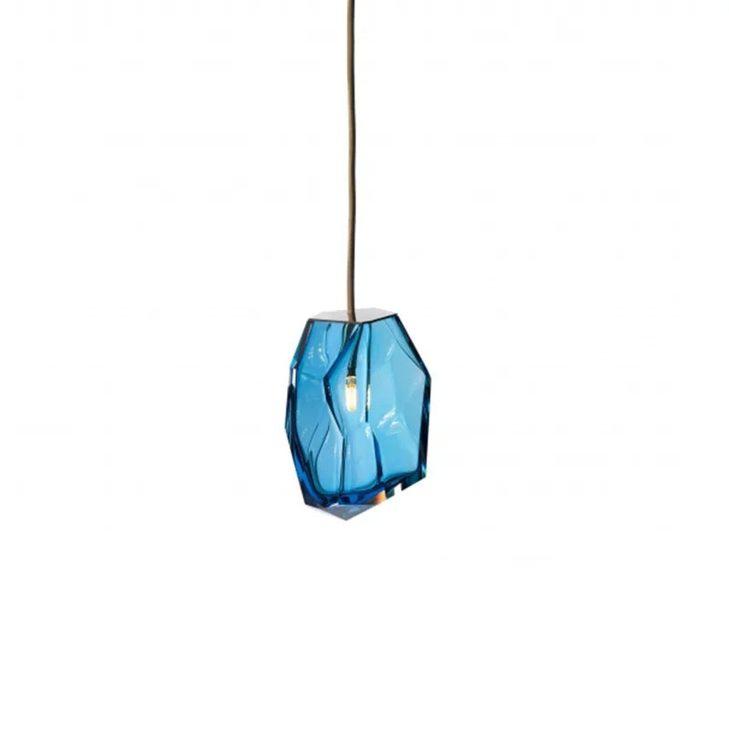Postmodern Glass Pendant Light Fixture for Living Room Kitchen Bedroom