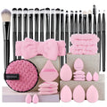 Makeup Brush Set 20Pcs Kit with Fluffy Eye Shadow & Foundation Brushes for Beginners