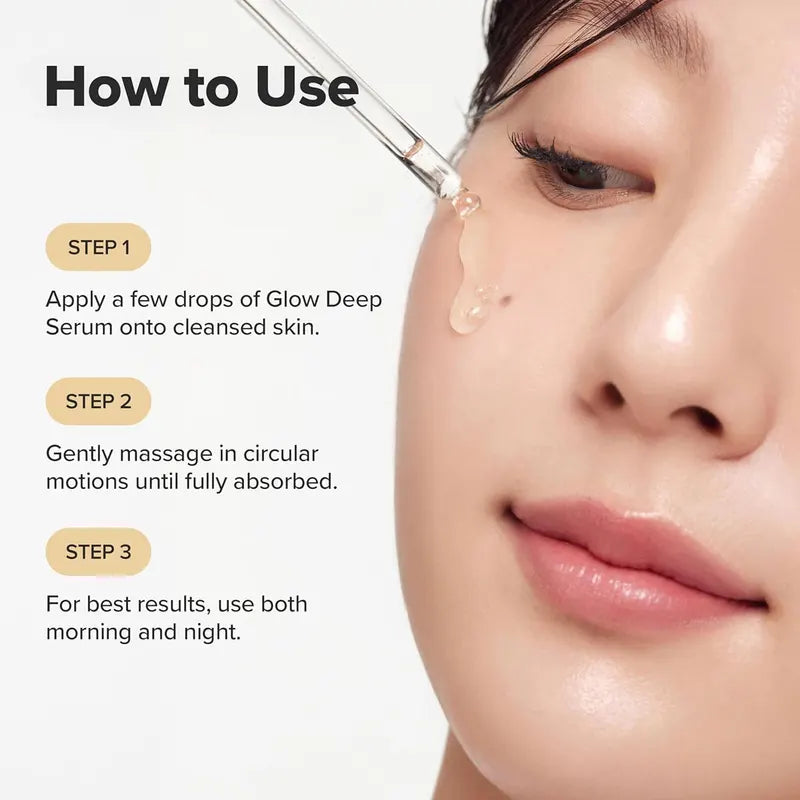 Brightening Rice & Alpha Arbutin Serum for Glowing Skin - 30ml