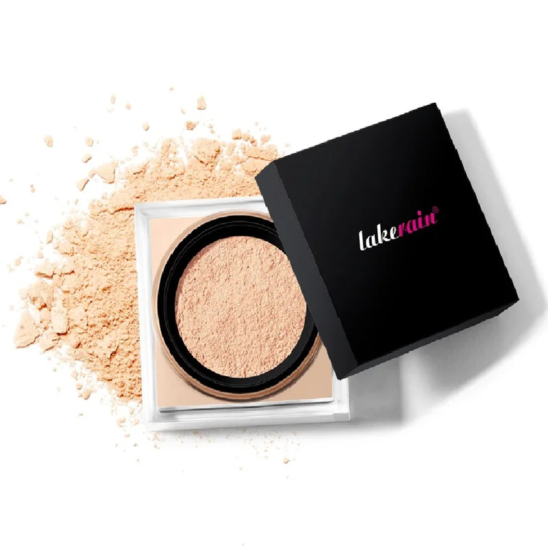 Long Lasting Waterproof Loose Setting Powder - Oil Control & Brightening Face Makeup
