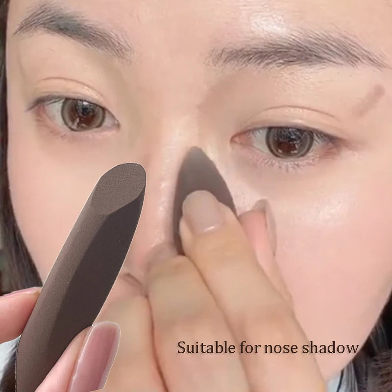 Pointed Tip Makeup Sponge Puff for Concealer & Brightening - Multiple Colors