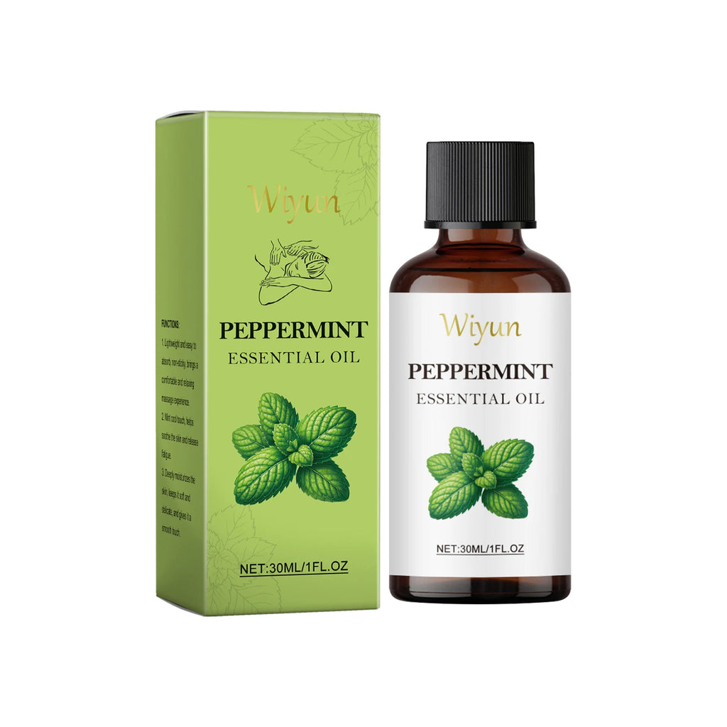 Multi-Functional Peppermint Body Massage Oil - Moisturizing Skin Care Essential Oil