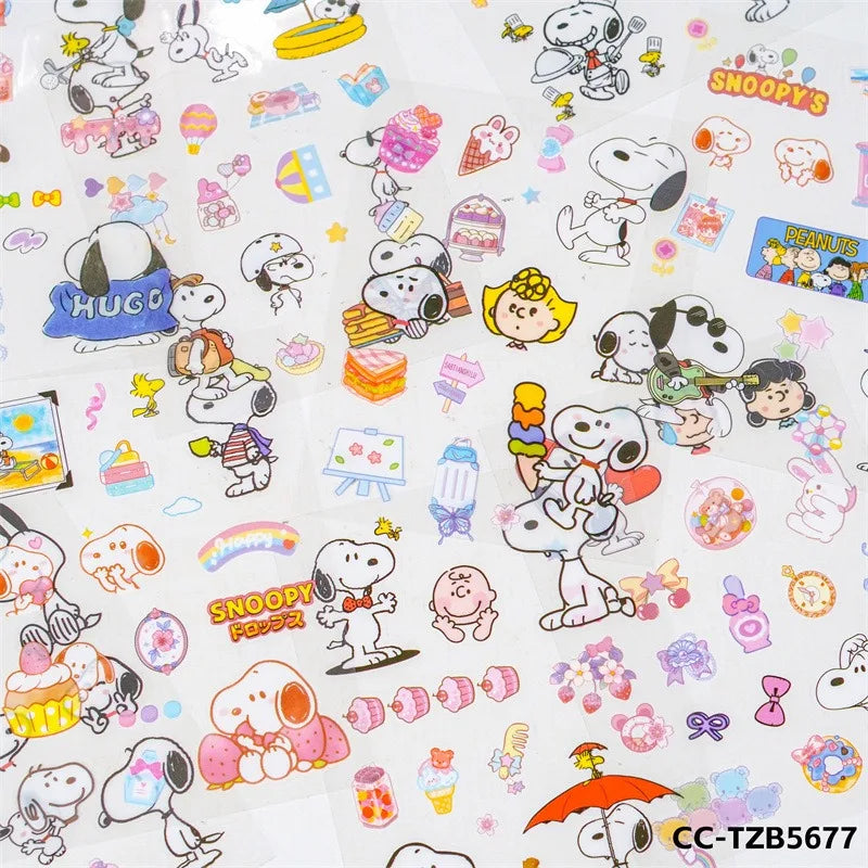 Cute Cartoon Sticker Set for Kids Boys Girls - Toy Decoration & Planner Accessory