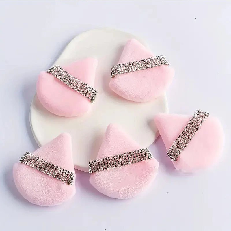 Triangular Makeup Sponges Set - Soft Face Powder Puffs 1/2/3 pcs for Cosmetics