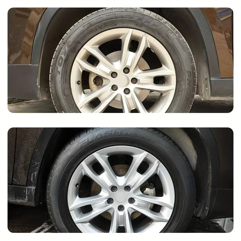 Black Tire Wax 30g - Long-Lasting Tire Protection & Repair