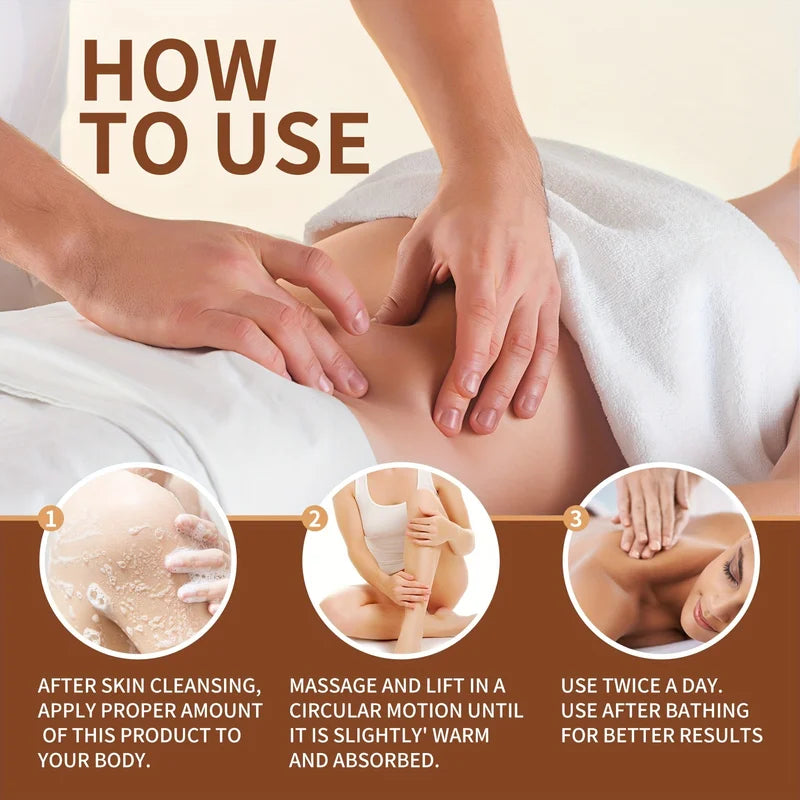 Almond Oil Massage Balm for Dry Skin Relief - Vitamin E & Essential Oils, All Genders