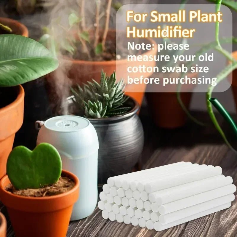Cotton Swab Stick for Humidifier Filter Replacement - Aromatherapy Diffuser Mist Maker