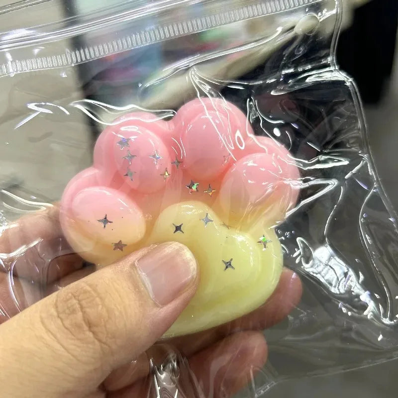 DIY Squishy Kit Set Liquid Gel for Kawaii Cat Claw Cartoon Characters