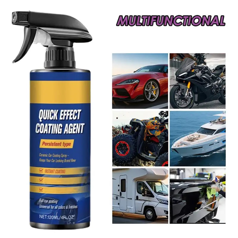 Car Polish Kit with Spray Coating for Scratch Repair & Shine - Multiple Sets