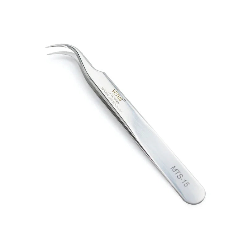 Eyelash Extension Tweezers Stainless Steel High Precision Anti-Static Makeup Tools