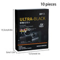 Black Fabric Dye Sheets for Clothing & Textile Revitalization - 10 Pack