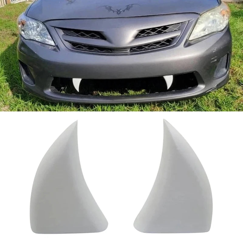 Car Front Grille Vampire Teeth Decor - Halloween Monster Car Makeover