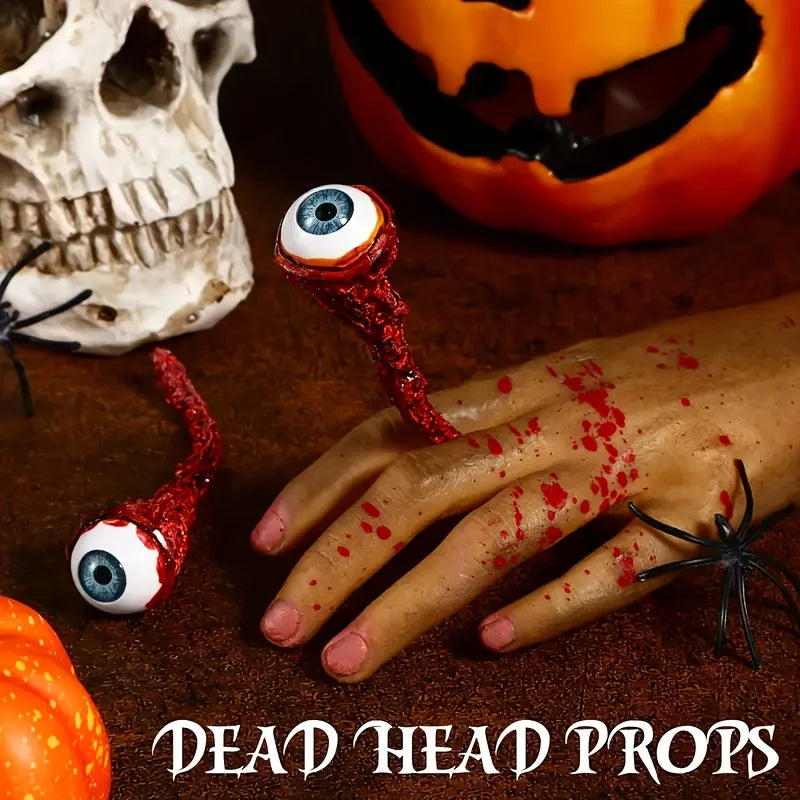Latex Halloween Prank Props Artificial Eyeballs - Horror Party Decorations