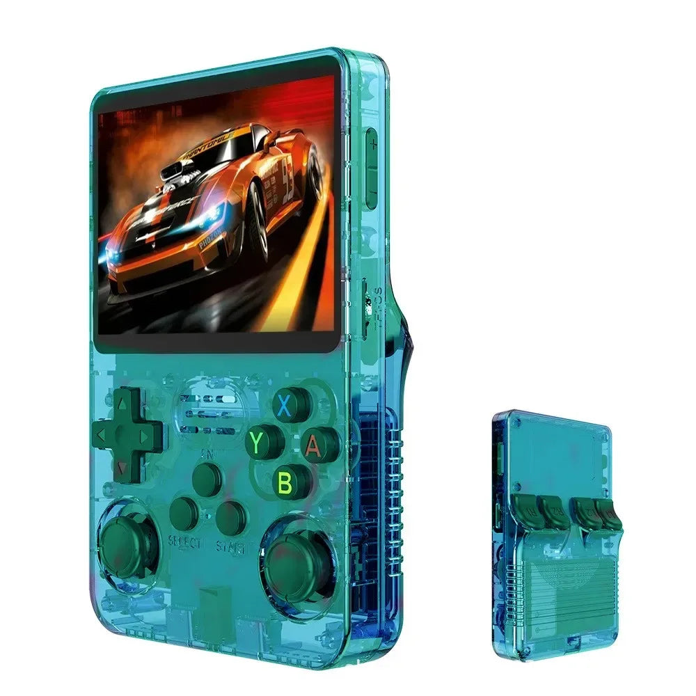 Retro Handheld Game Console with 128GB Storage - Portable Linux System