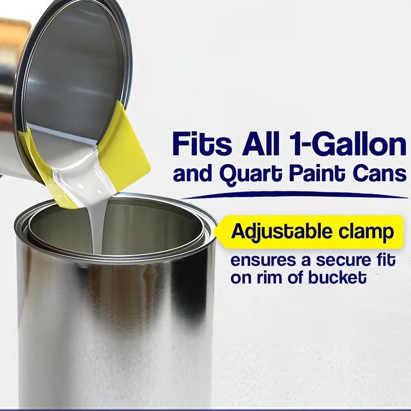 Paint Can Spout - Universal Pouring Accessory for Pint & Quart Cans