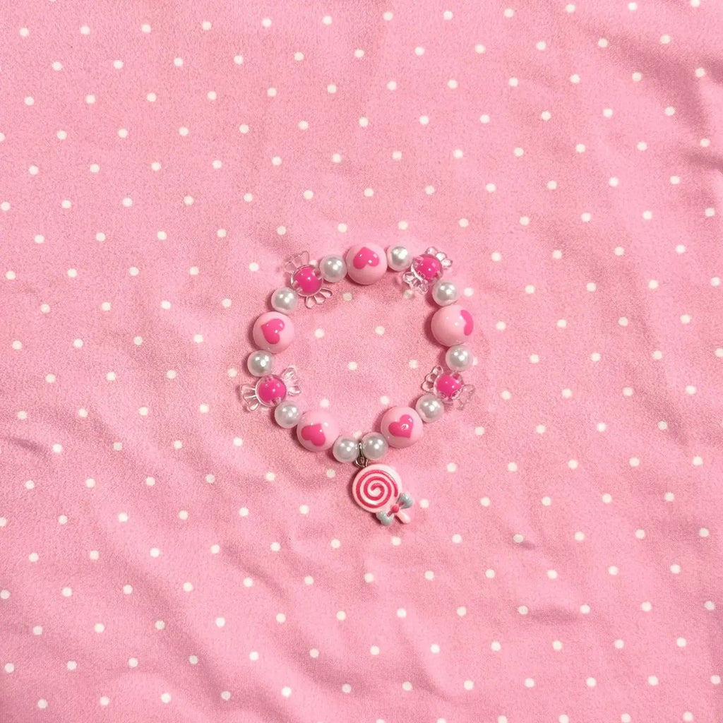 Kids Animal Cartoon Candy Necklace & Bracelet Set - Children's Jewelry Gift