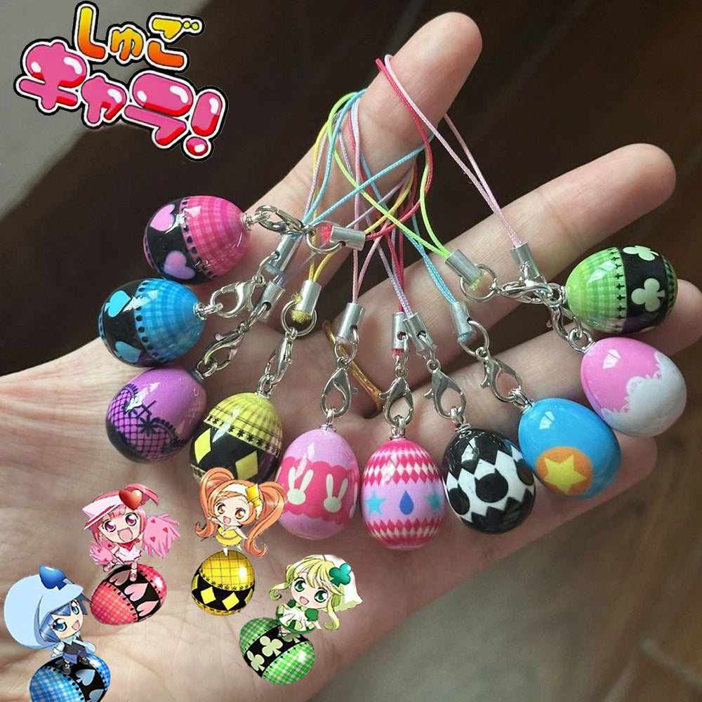 Anime Cosplay Keychain Set for Phone, Bag & Accessories - Kawaii Props