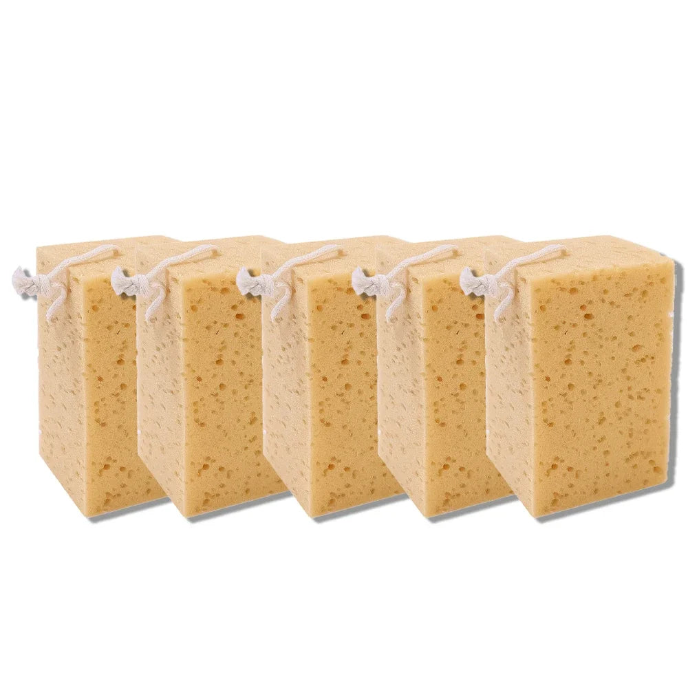 Large Honeycomb Car Washing Sponge - Durable Multi-Purpose Detailing Brush