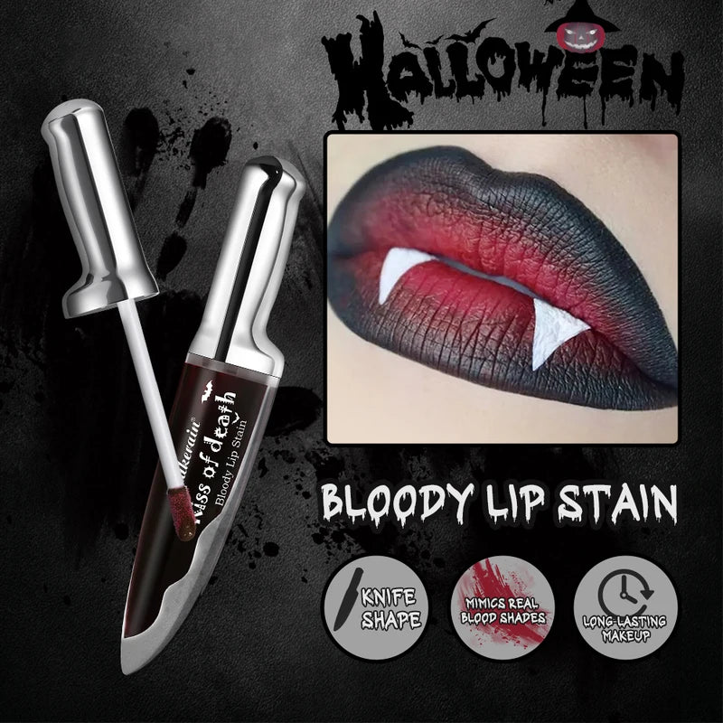 5pcs Halloween Makeup Kit with Face Paint, Lip & Eye Makeup, Hair Color Spray for Cosplay & Party