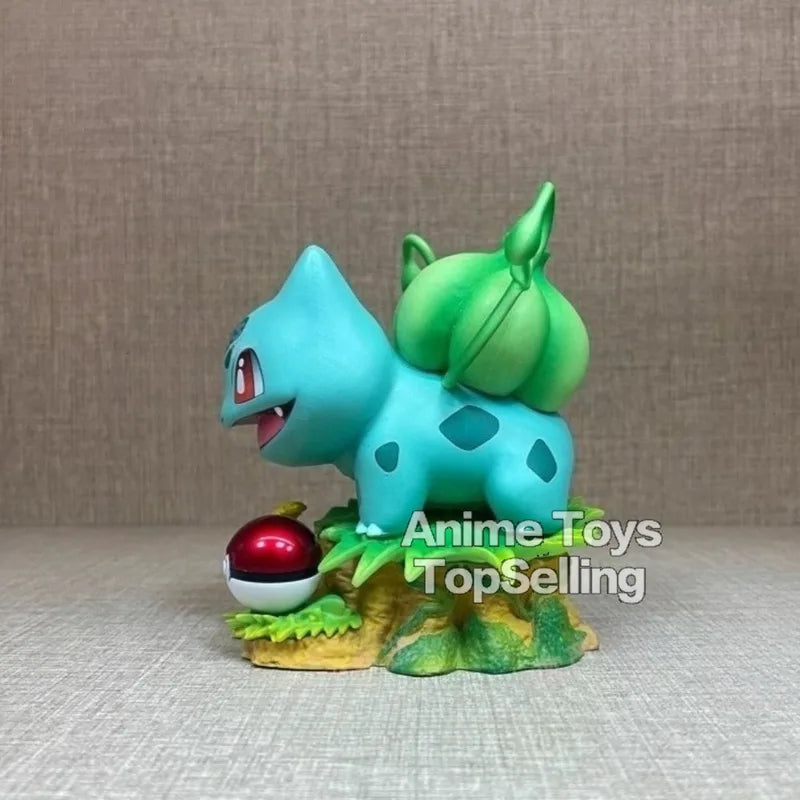 Anime Pokemon Bulbasaur PVC Action Figure 10cm Collectible Toy Gift