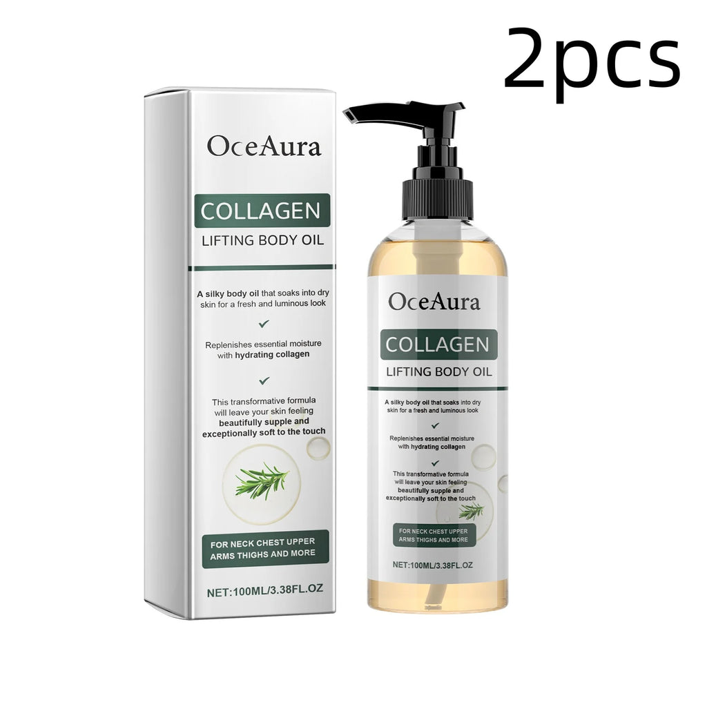 Collagen Body Oil for Skin Elasticity & Wrinkle Reduction - 100ml
