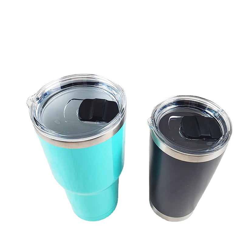 20oz & 30oz Tumbler Replacement Plastic Lid - Airtight Water Cup Cover