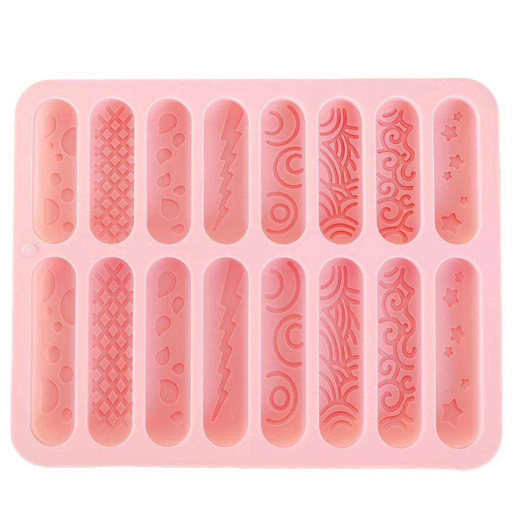 Silicone Chocolate Molds with 16 Cavities for Candy Baking & Resin Crafts