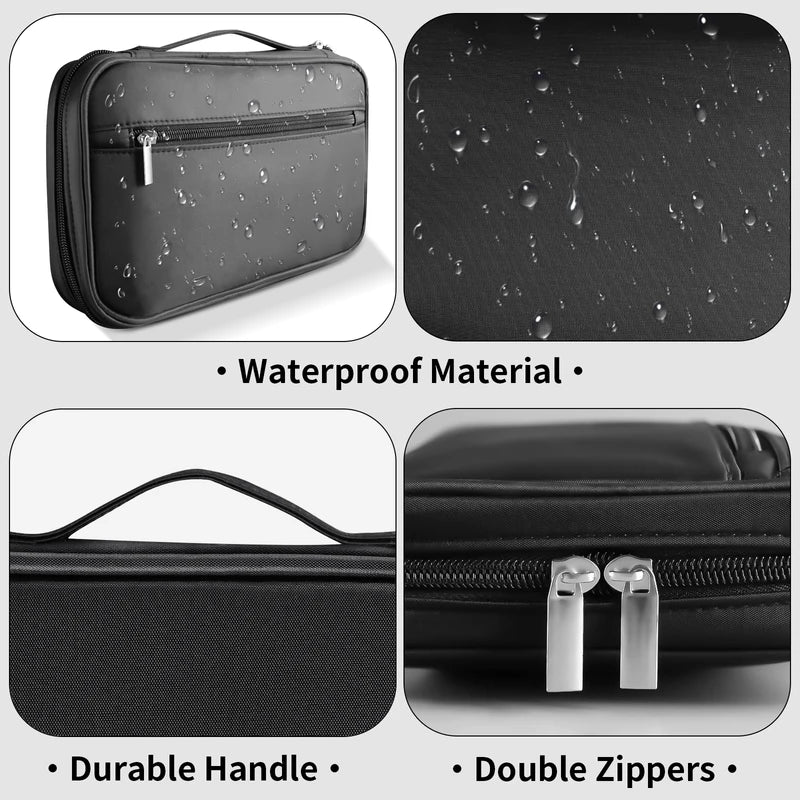 40Pcs Makeup Brush Kit with Travel Bag - Short Handle, Complete Cosmetic Tools