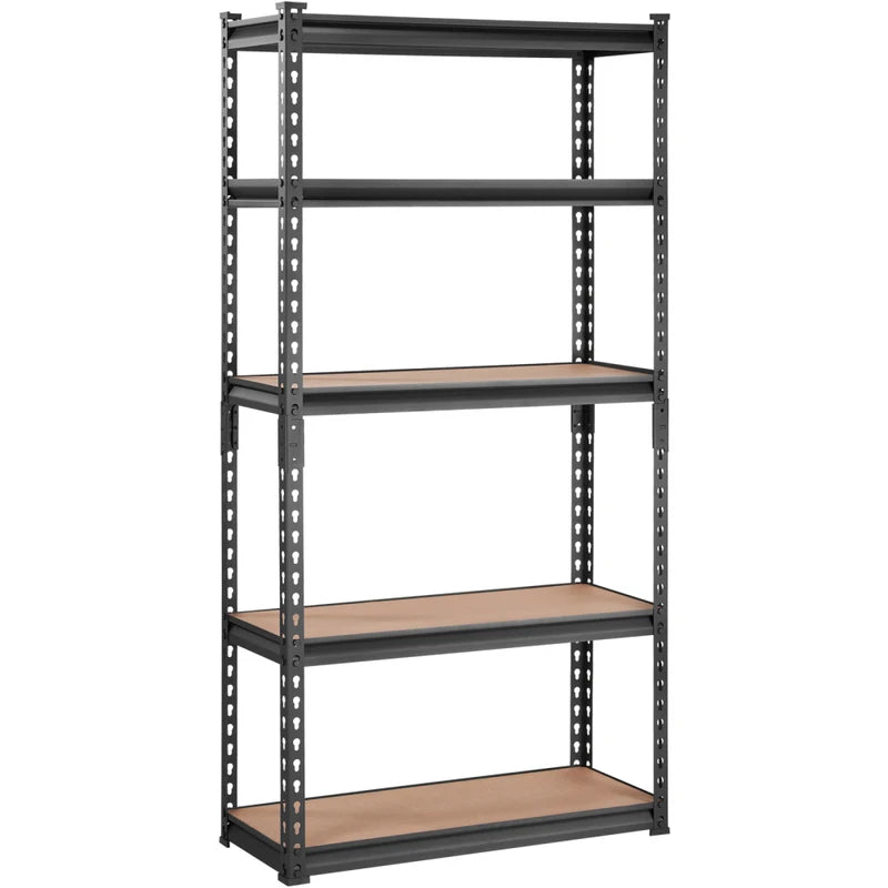 Heavy Duty 5-Tier Metal Storage Shelving Unit - Adjustable Garage & Warehouse Rack 2000LBS Capacity