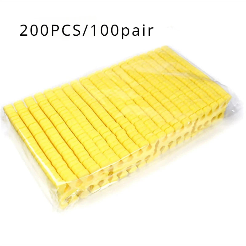 Nail Art Toe Separators Pack of 100 or 200pcs - Pedicure & Manicure Spa Tools