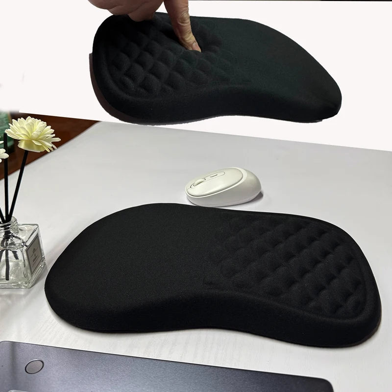 Halloween Ergonomic Mouse Pad with Wrist Support and Viscoelastic Foam Cushion