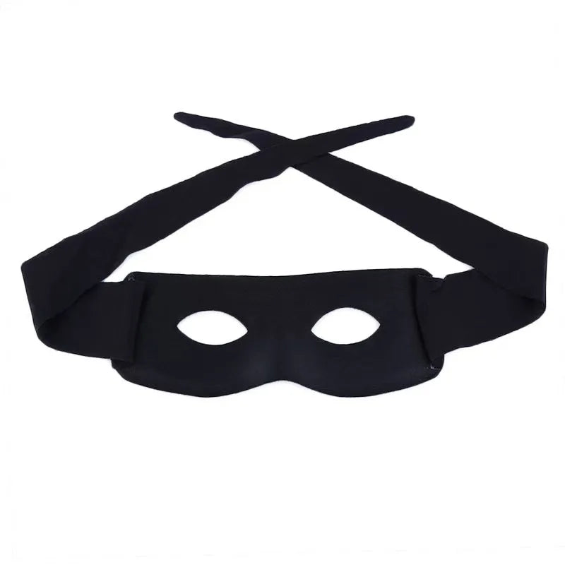 Halloween Zorro Eye Mask Masquerade Costume Party Mask for Men & Kids