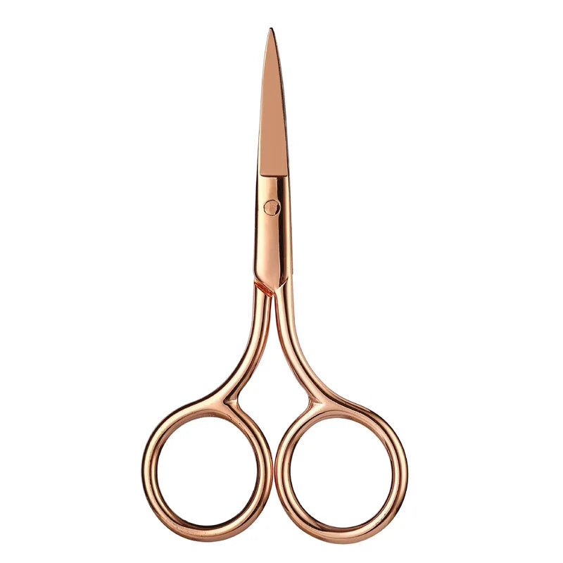 Professional Stainless Steel Hair & Nail Grooming Scissors Set - Compact and Safe for Men & Women