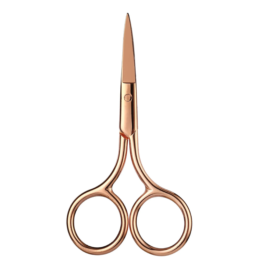 Professional Stainless Steel Hair & Nail Grooming Scissors Set - Compact and Safe for Men & Women