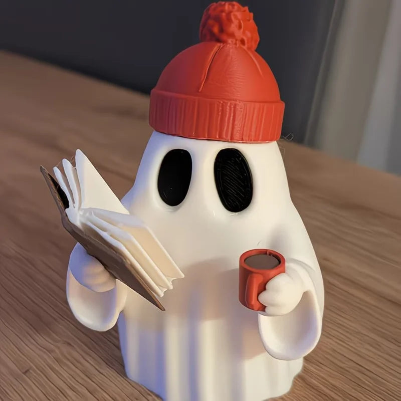 Cute Ghost Figurine - Halloween & Christmas Decor | Living Room & Desk Ornament