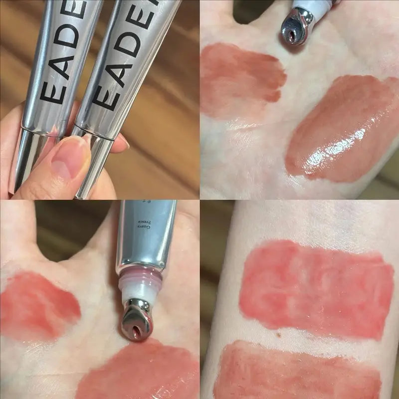 Multi-Use Lip & Cheek Cream Tint - Hydrating Liquid Blush & Lip Color