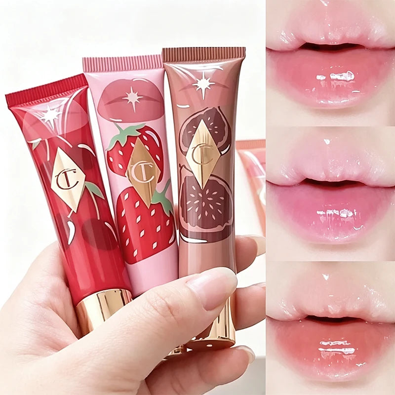 Colorful Lipstick and Blush Stick Set with Lip Gloss - 4 Colors