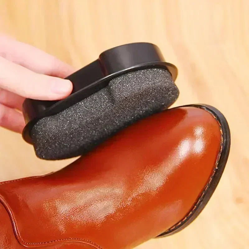 Double-Sided Leather Shoe Brush Polish & Cleaning Duster - Brightening & Care