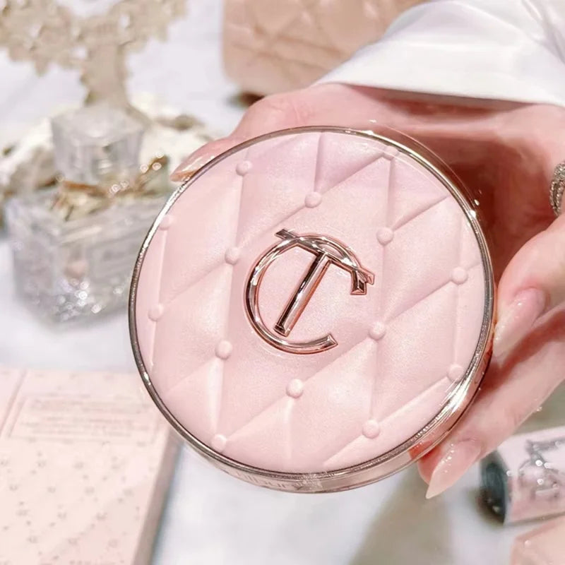 Dual-Color Blush Concealer Cushion - Brightening, Moisturizing & Long-Lasting Makeup