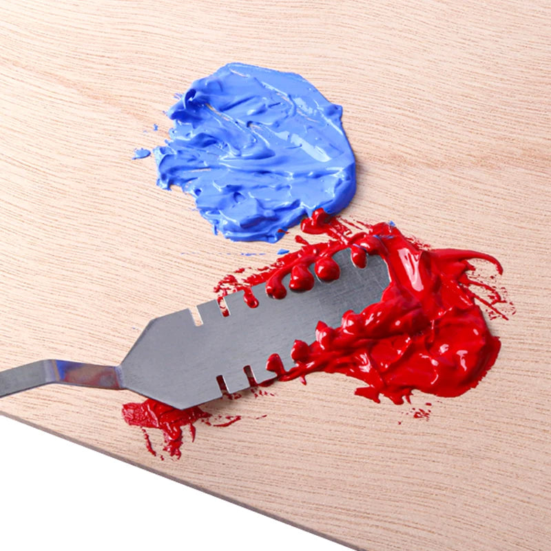 Oil Painting Palette Knife Set for Acrylic Gouache Art – 9 Piece Art Tools
